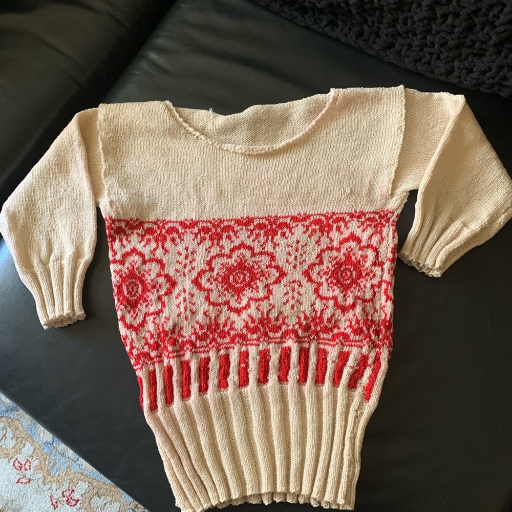 Girl sweater one of kind Sold